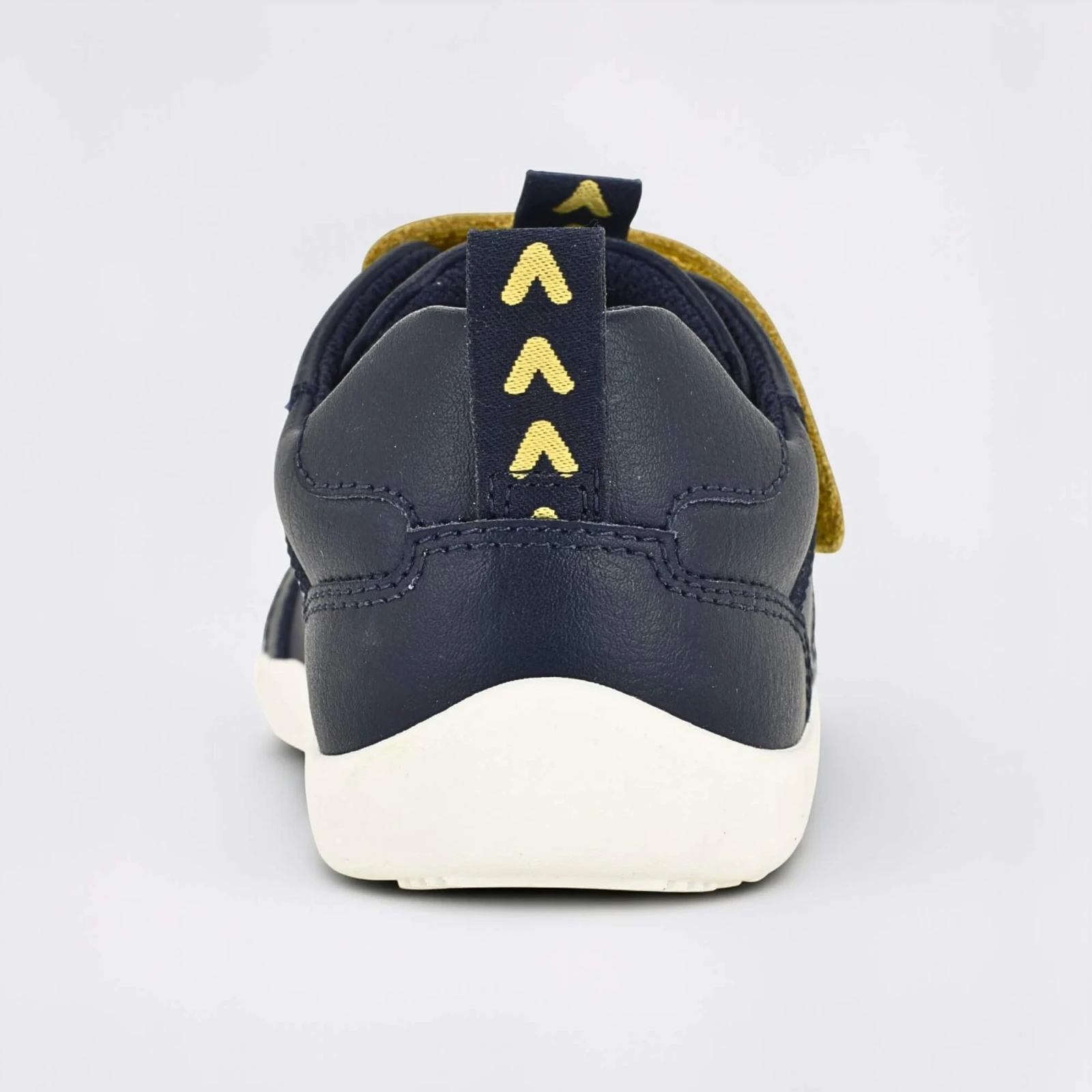 Кроссовки BGreater All Leather Lev — тёмно-синий с жёлтым, фото 6