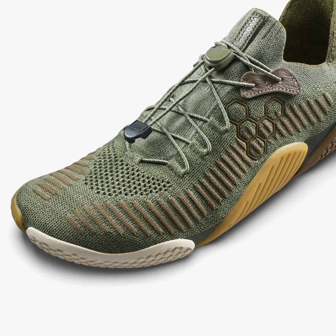 Кроссовки Vivobarefoot Motus Flex Natural — женская модель, мшисто-зелёный, фото 6