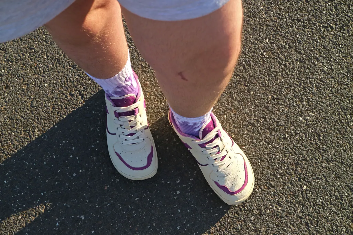 Босоногие кеды Paperkrane PLUM RETRO LOW, фото 7
