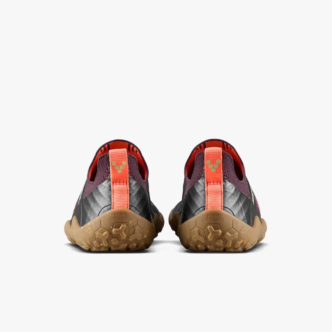 Кроссовки Vivobarefoot Primus Trail Knit FG — для подростков, тёмно-фиолетовый с красным, фото 5
