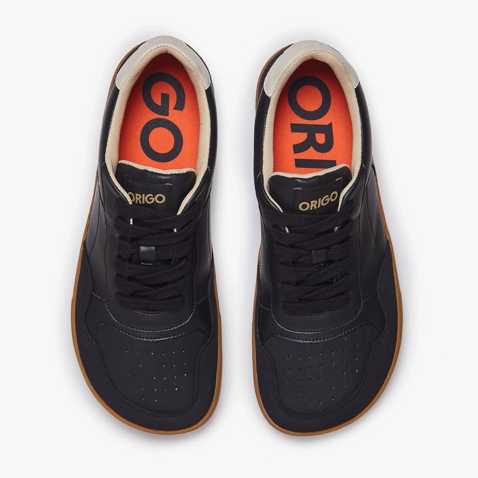Босоногие кеды Origo Modern Retro Sneaker — чёрный, фото 2