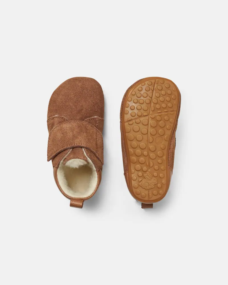 Детские босоногие домашние тапочки Bundgaard Teddy Toffee, фото 2