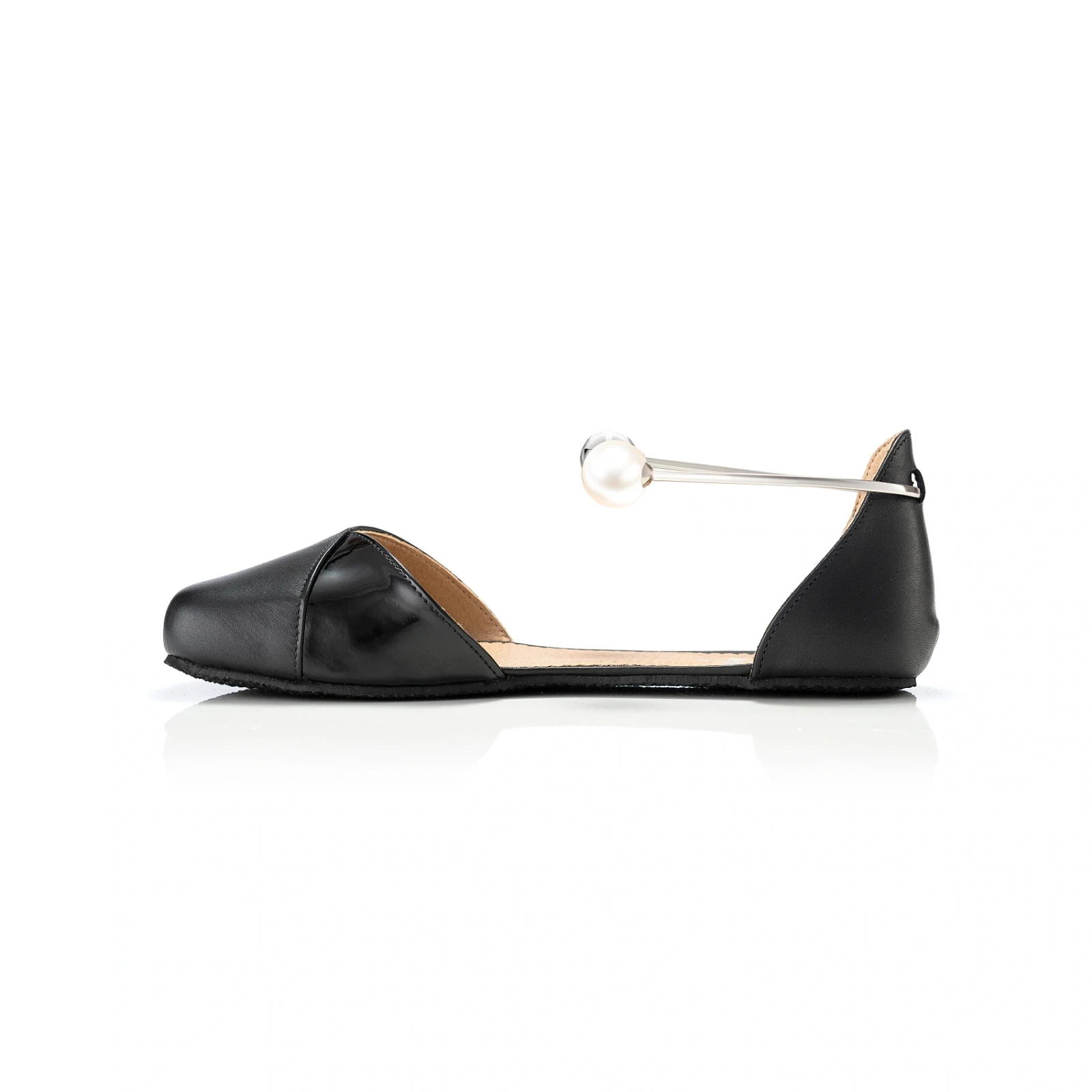 Босоногие сандалии Shapen POPPY — чёрный, фото 7