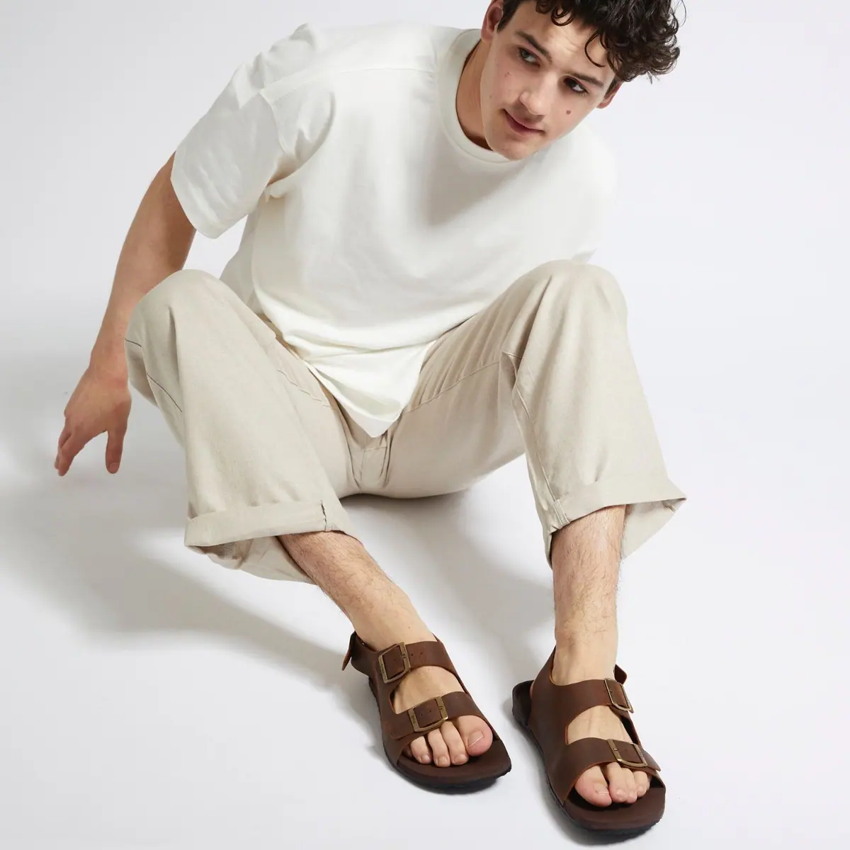 Босоногие сандалии Freet Salcombe — коричневый, фото 9