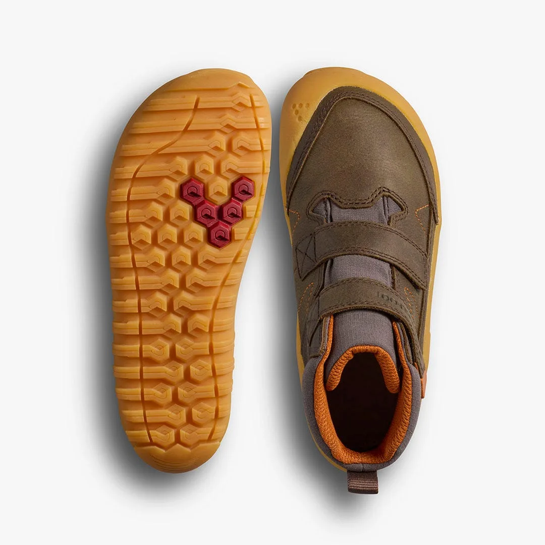 Ботинки Vivobarefoot Tracker AT — для дошкольников, коричневый, фото 2