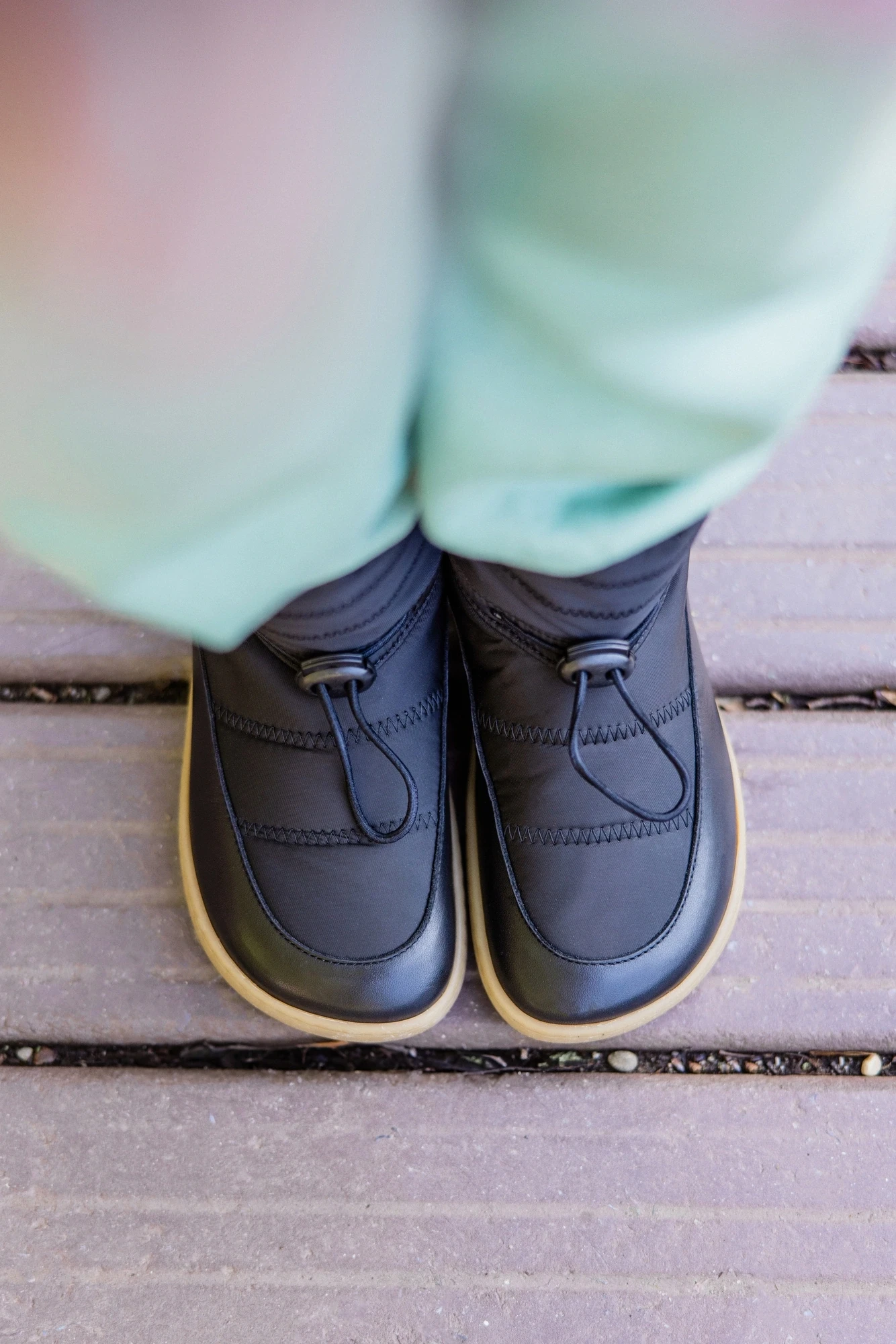 Босоногие ботинки Shapen FROSTY Mini — чёрный, фото 2