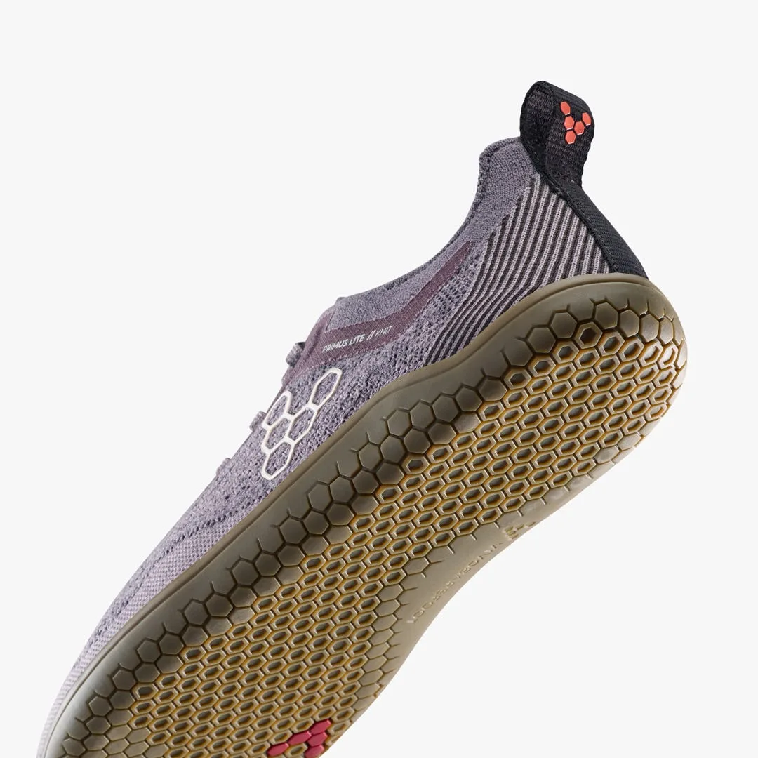 Кроссовки Vivobarefoot Primus Lite Knit Natural — мужская модель, тёмно-серый, фото 7