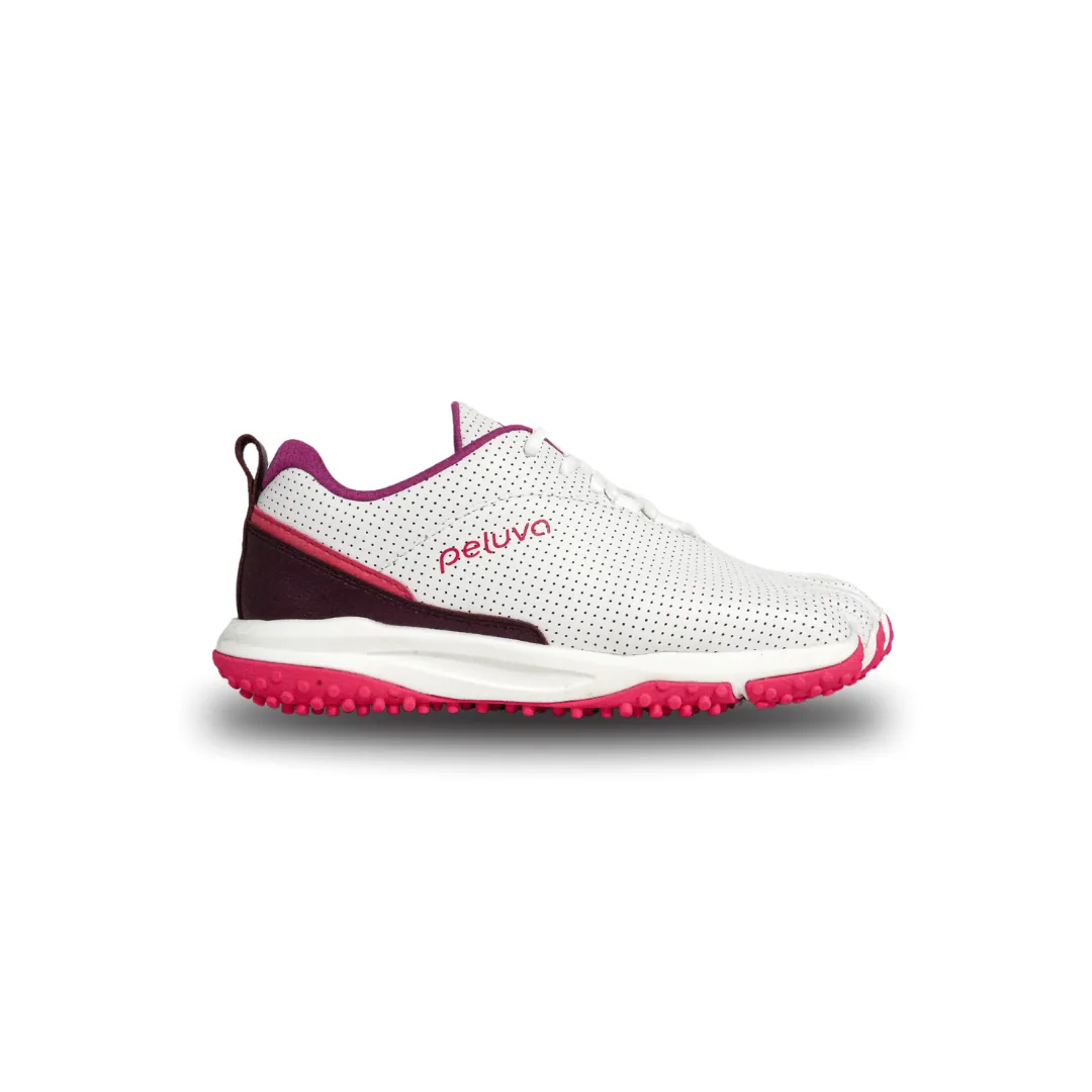 Женская обувь для гольфа Peluva Apollo Golf — белый / ягодный