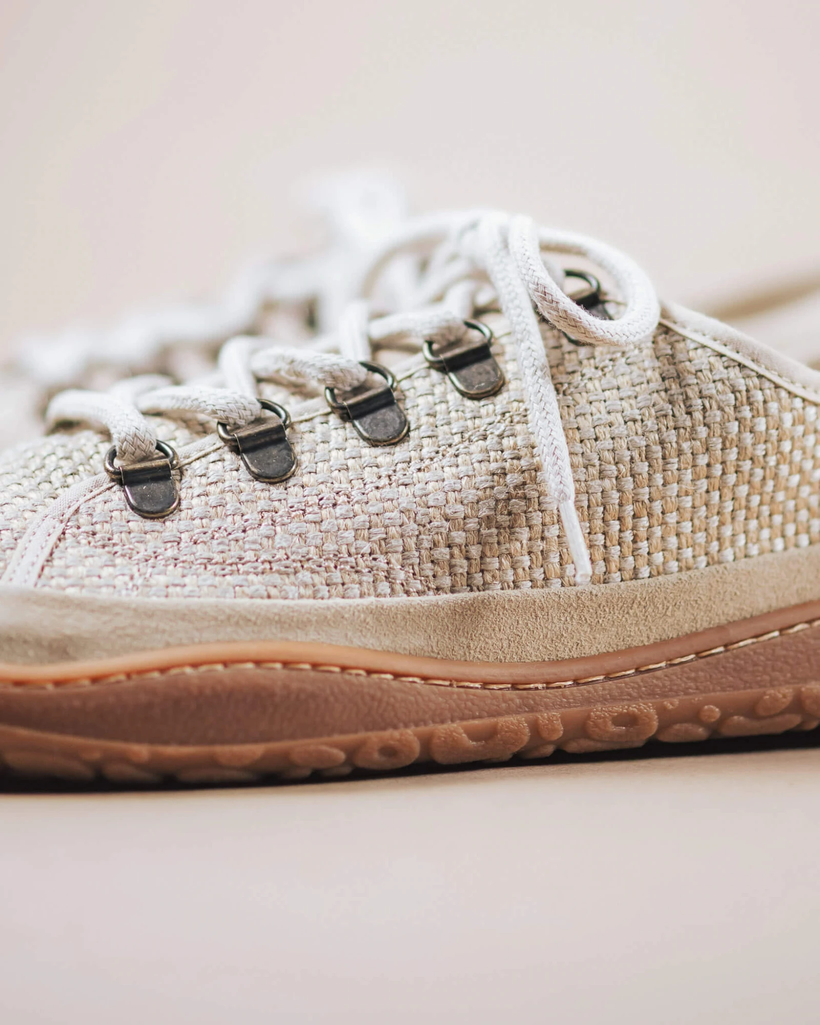 Босоногие кеды Sambas the bambas Linen — льняные, фото 5